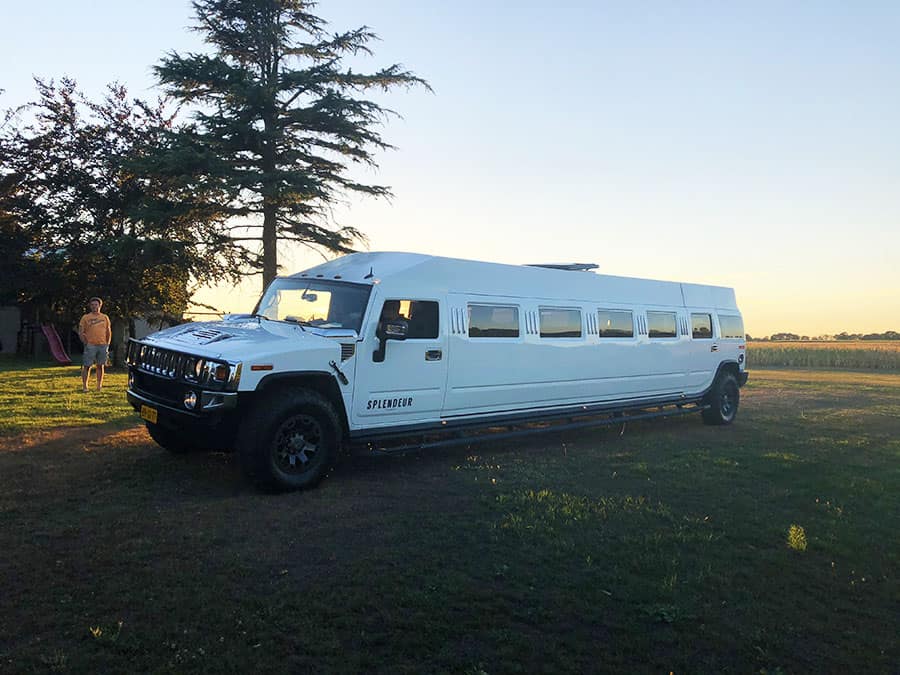 MEGA Hummer Limousine Mega Hummer limousine