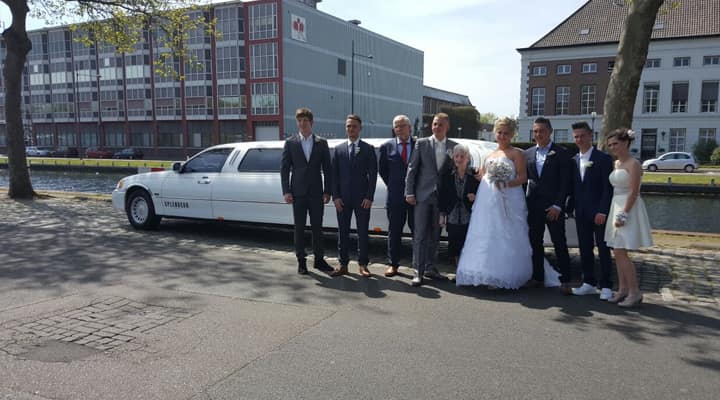 Bruiloft Bruiloft limousine huren
