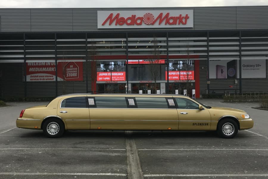 Lincoln (gouden) Gouden limousine huren