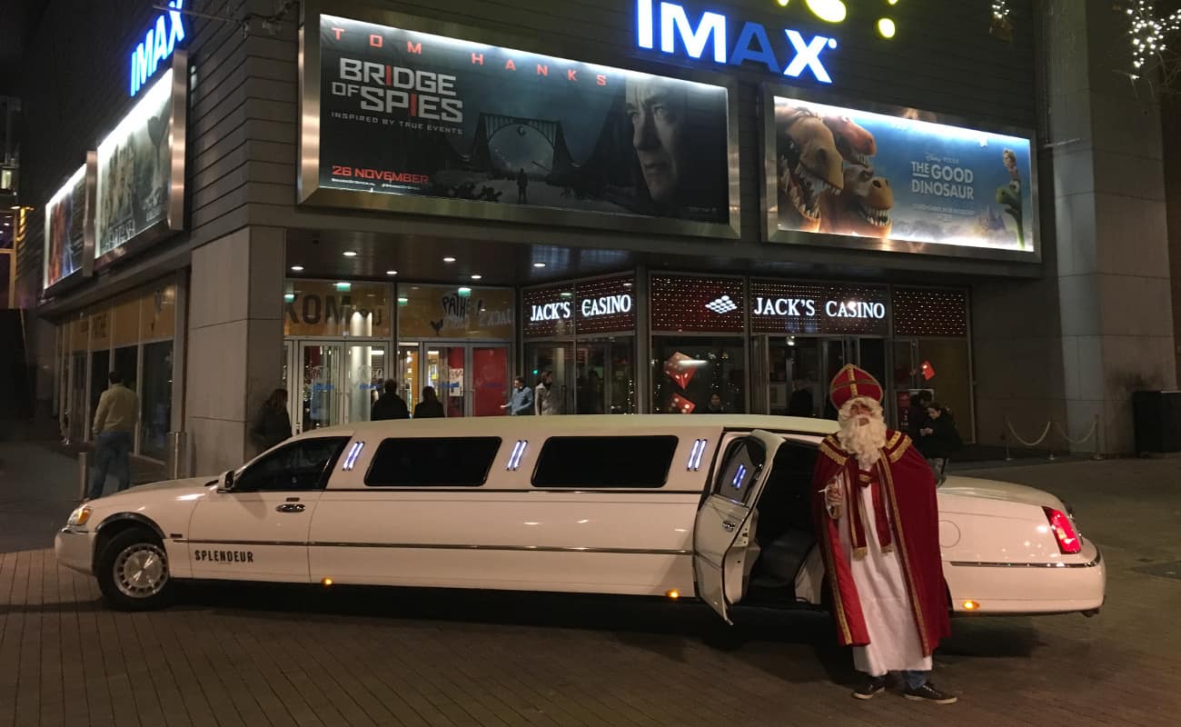 Feestdagen > Sinterklaas Limousine huren met Sinterklaas